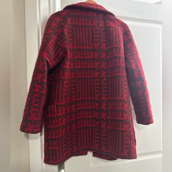 AYR Red Patterned Jacket - Picture 3 of 5